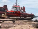 Ship Landing And Salvage Marine Inflatable Rubber Airbag High Strength