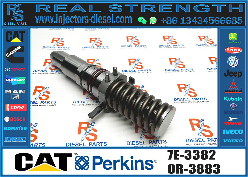 High Quality Diesel Fuel Injector 7E-3383 7C-0345 7C-4175 OR-3051 7E-9983 9Y-4544 0R-3883 0R-0906 7C-4173