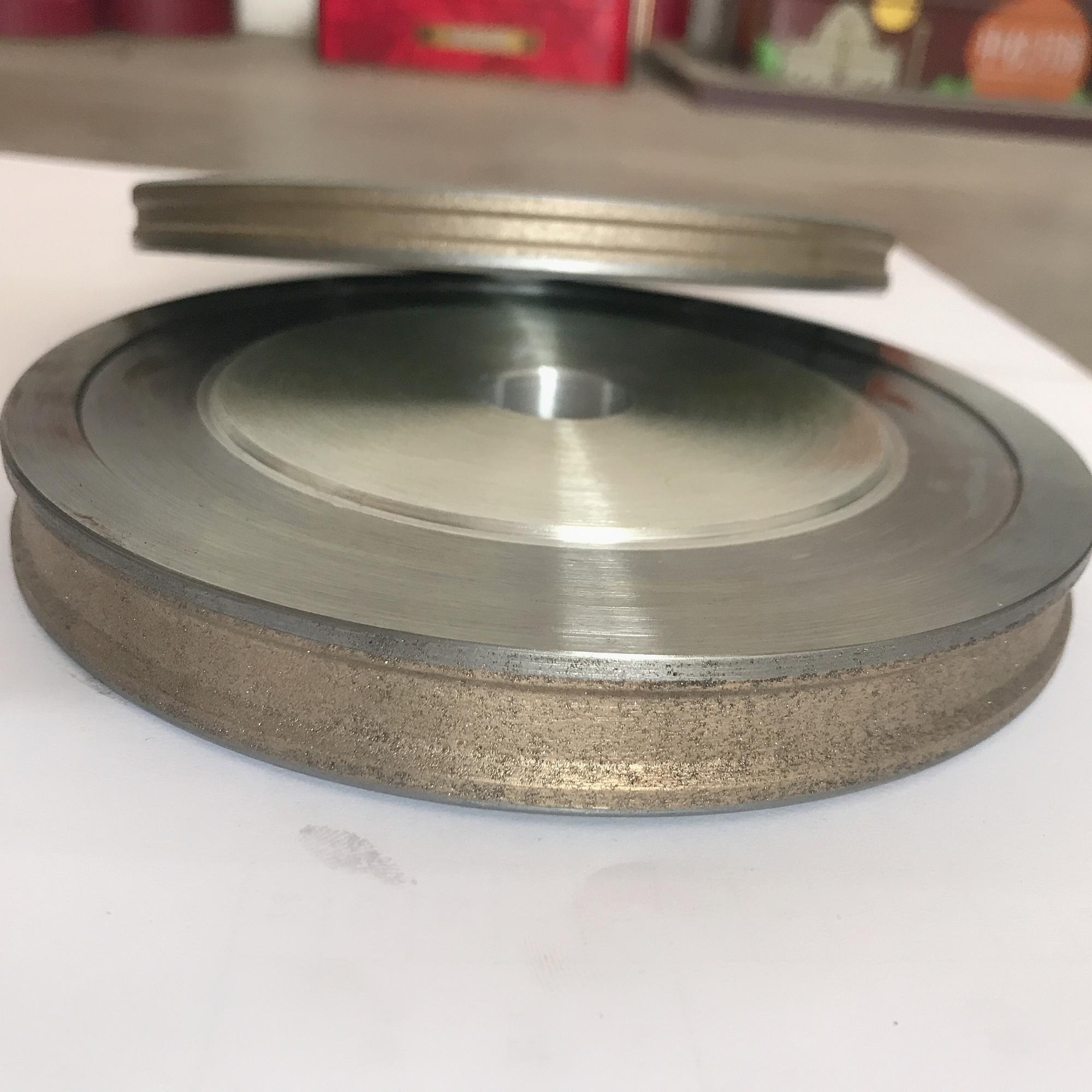 PBLOG 2-6MM LONG LIFE GLASS CUTTING STRAIGHT EDGE DIAMOND GRINDING WHEEL FOR Vertical edge grinding machine