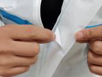 Chemical Medical Protective Clothing , Non Woven Disposable Protective Coveralls