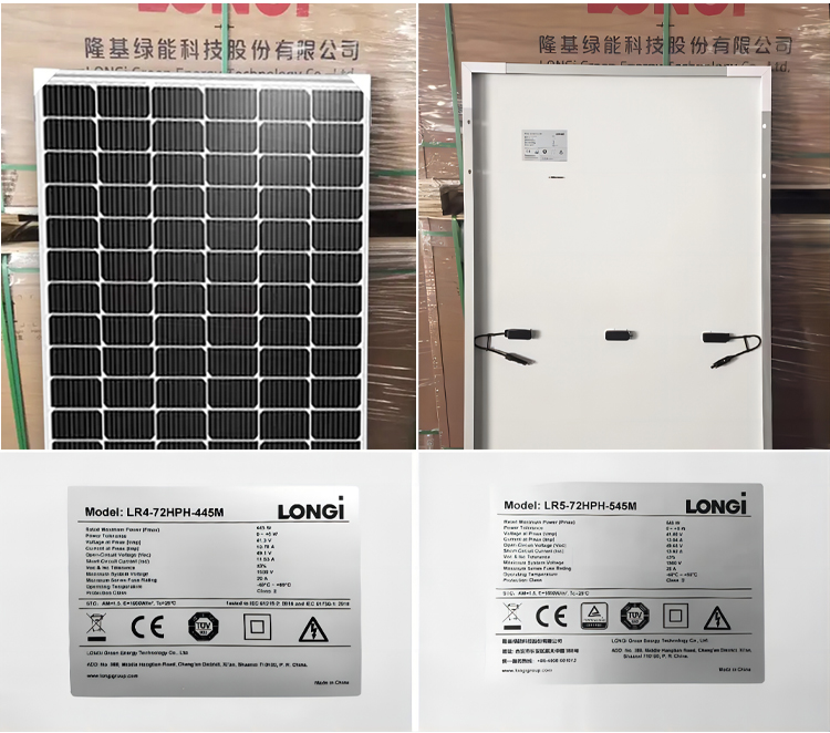 MC4 Compatible Connector Longi Hi MO 6 series N type Half Cut PV Module 415W 420W 425W 430W Solar Panel