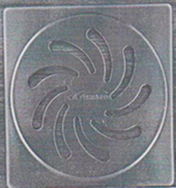 Export Europe America Stainless Steel Floor Drain Cover1 With Square (94.3mm*94