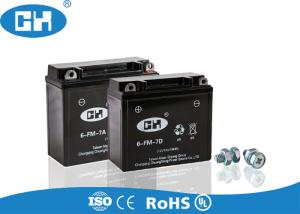Quality Motorcycle Valve Regulated Lead Acid Battery 12v 7Ah Maintenance Free Rechargeable wholesale