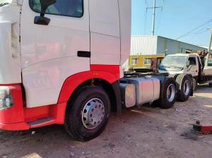 Quality Sinotruk Howoa7 Tractor Head Truck with Tubeless Tire Design and 351-450hp Horsepower wholesale