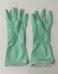 Cotton Spray Flocklined Household Rubber Gloves For Dishwashing