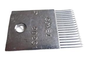 Quality Latch Warp Knitting Needle Block 18pin 20231 Metal Comez Plastic Needle Block wholesale