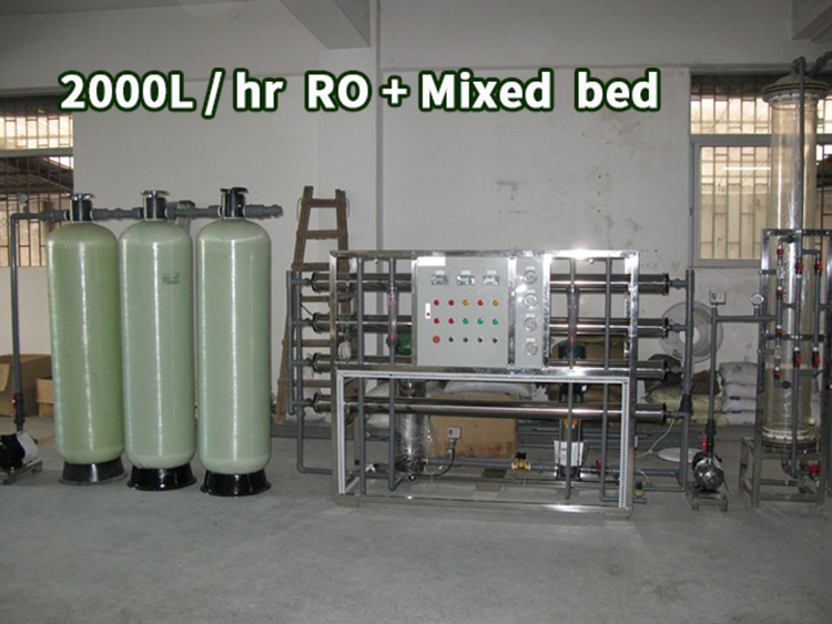 Mixed Bed Deionized Water Systems OLTRMARE Membrane 110V