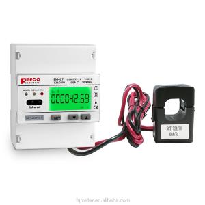 Quality CL1.0 72*104.5*60 Two Phase Three Wires Modbus Electric Energy Meter for CT120/240V wholesale