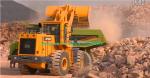 Heavy Load 12ton Large Wheel Loader XCMG LW1200K with 6.5m3 Rock Bucket use