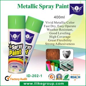 Quality Chrome Metallic Aerosol Spray Paints Safety At Home / Office Or Plant wholesale
