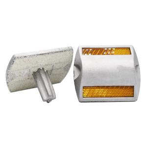 Quality 100x100x25mm Aluminum Road Pavement Marker Cat Eyes Road Stud Made in for Road Warning wholesale