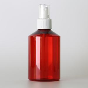 Quality Beauty Empty Plastic Spray Bottles Red Color Bpa Free 8oz 250ml For Personal Care wholesale