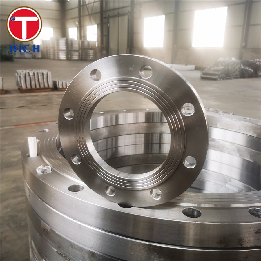 DIN 2573 SO Stainless Steel Slip On Flange Standard Forged High Pressure Flange Neck Flat Welding Flange