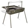 Buy cheap Chrome Plated Rotating Skewer Suitcase Grill Perfect for Camping and Outdoor from wholesalers