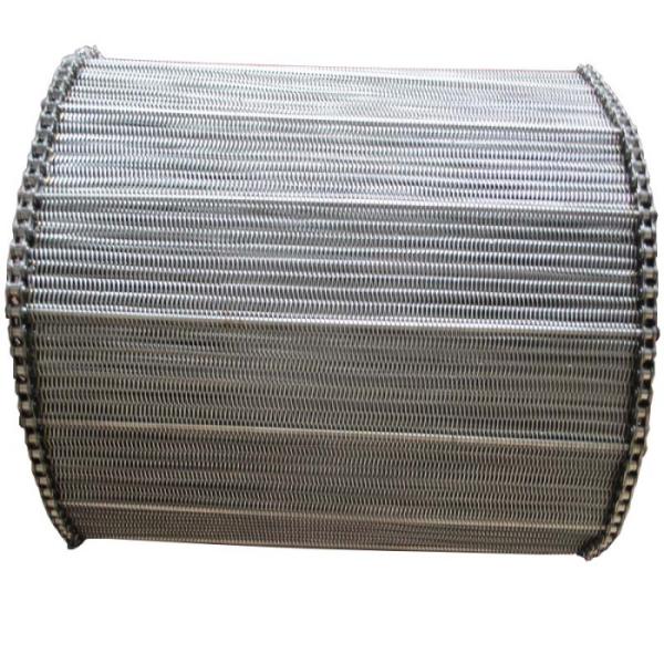 Cheap SS201 SS304 Stainless Steel Conveyor Chain Belt High Temperature Resistance for sale