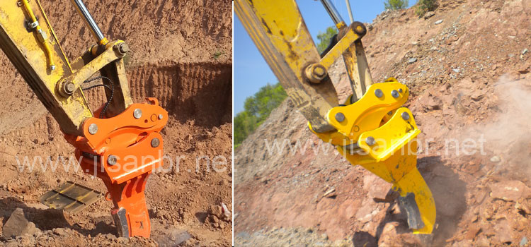 Wear Resistance Material Excavator Ripper Shank For KOBELCO SK200-8 SK210
