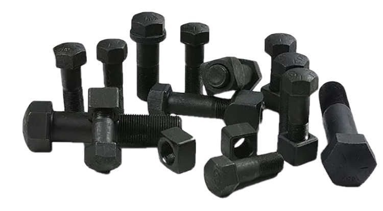 Excavator Bulldozer Attachment Black Hexagon Flange Bolt 8S9089 2B2006 2H6488 6F5282
