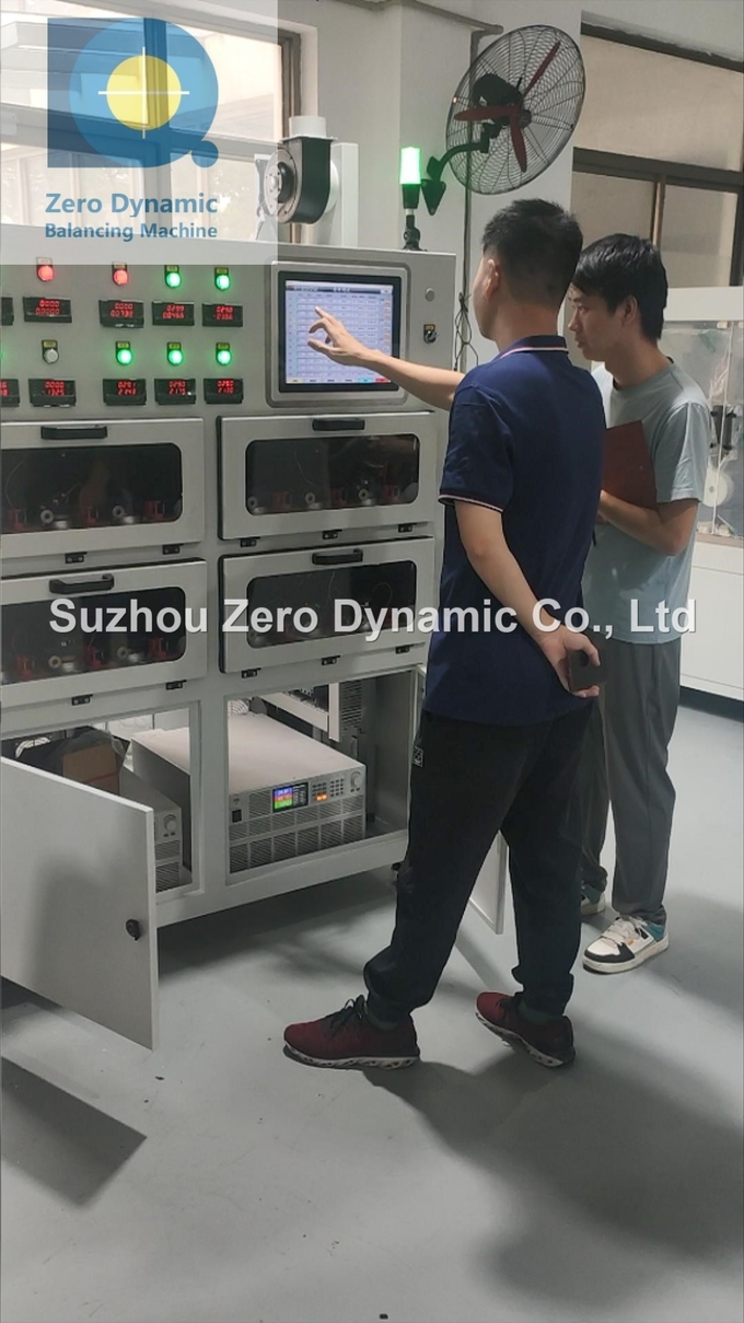Ten Station / Five Station Motor Aging Test Machine With Touch Screen