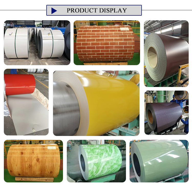 Hardness Full Hard RALColor Bulk Galvanized Steel Coil PPGI Strip Dx51D Grade Durable Roofing Solutions for Construction
