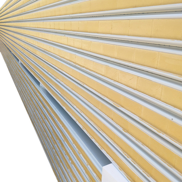 Soundproof Insulation Polyurethane Composite Panels PPGI Polyurethane PPGI Structure