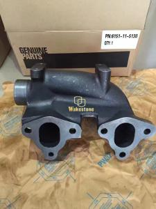 Quality 6151-11-5130 Excavator 6D125 Engine Parts Exhaust Manifold For Komatsu PC400-7 WA450-3MC WA470-3 wholesale