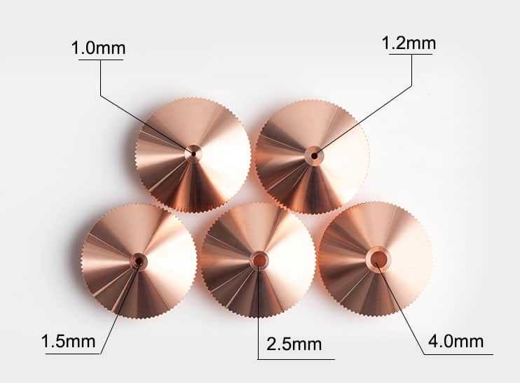 Single Double Layer Fiber Laser Nozzle For Precitec Raytools Cutting Machine