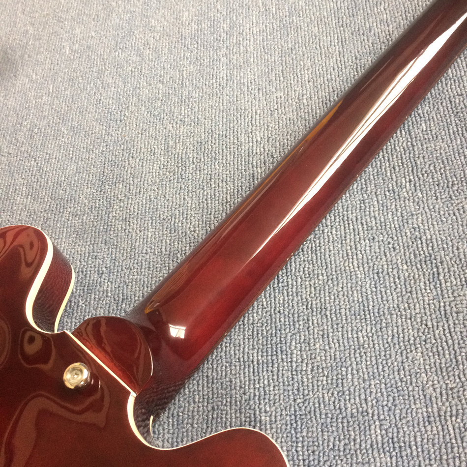 Custom Flamed Maple Top Dot Inlay Chrome Hardware 4 String Jazz Bass