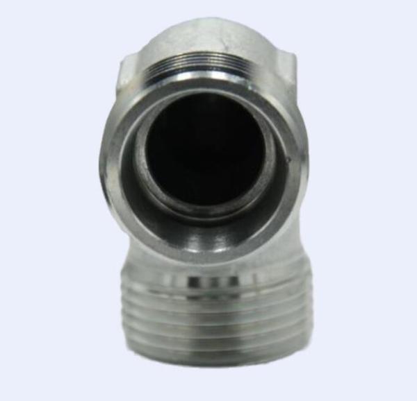 External Thread BSPT BSPP 90-Degree Elbow Hydraulic Fittings Stainless Steel 2c9