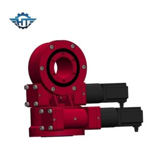 Quality 800RPM Worm Wheel Dual Axis Slew Drive With Planetary Gearbox 24VDC wholesale