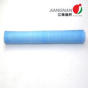 Quality Blue Acrylic Coated 2 Sides Fiberglass Cloth High Temperature Fabric Cloth wholesale
