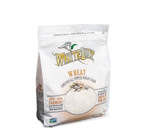 Square Bottom Food Grade Sea Salt / Peppercorns Custom Printing Gusset Base Clear Stand Up Pouch