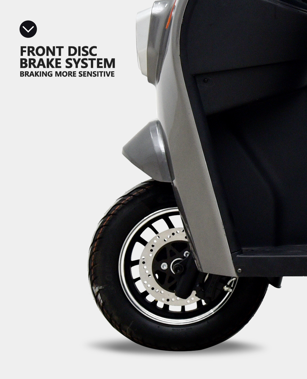 3 Wheel Electric Motorcycle 60V Mobil Roda 3 3 Weel Vehicle 150 For Passenger 2130*870*1700mm Electric Scooter Tricycle