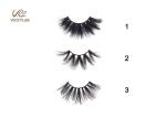 Pure Handmade 3 Pairs 28MM Volume Eye Lashes