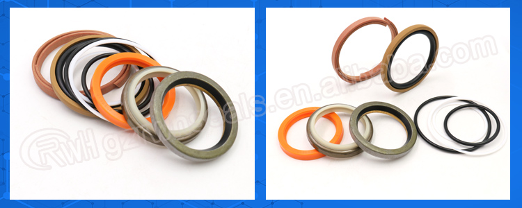 Hydraulic JCB Seal Kit Resin Iron PU Rubber Material For 332Y-5599