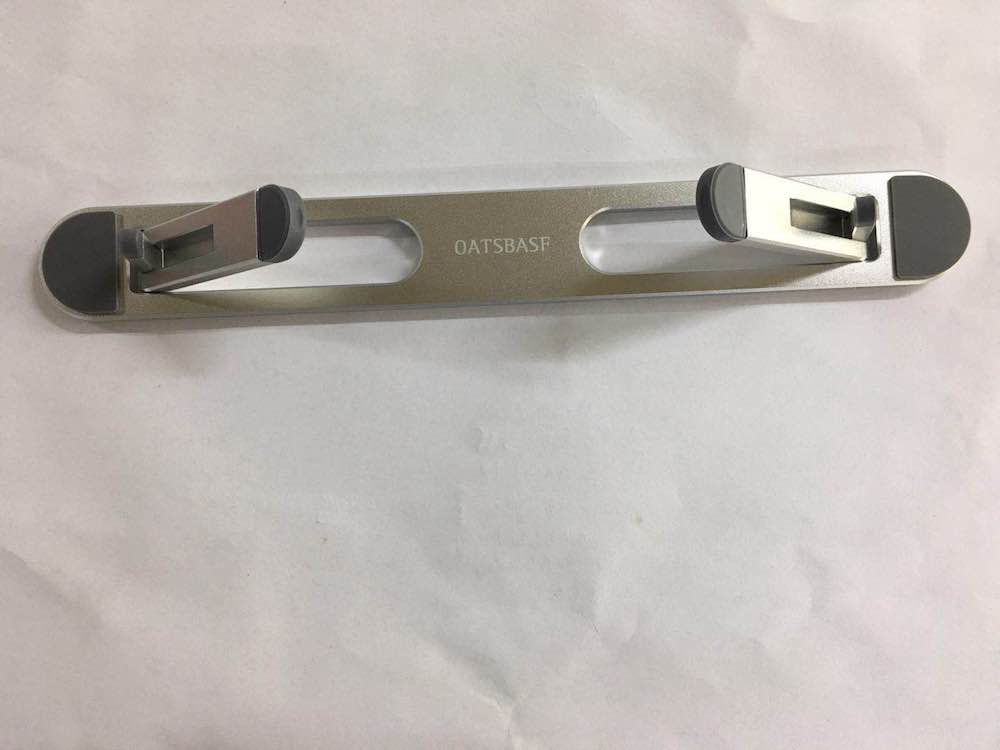 215*20*4mm Adjustable Foldable Tablet Holder 6063 Aluminium Laptop Riser