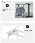 Glass Open Space Office Workstation Options for Customizable Office Furniture