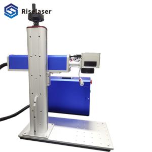 Quality Mini Metal Fiber Laser Marking Machine 30w Fiber Laser Engraver wholesale