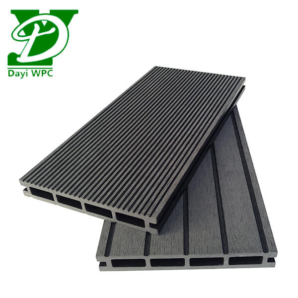 Double-sided Modern Decking Boards WPC Decking Boards With Hollow Core