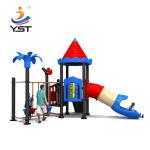 Backyard Adventure Preschool Kids Playground Slide PVC Coated ODM