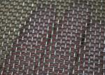 Heavy Duty Stainless Steel Wire Mesh Woven Crimped For Filtration , Stable