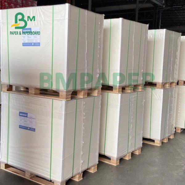 270gsm White Freezer Paper Roll Board For Fresh Food Packaging High Bulk 30 X 22