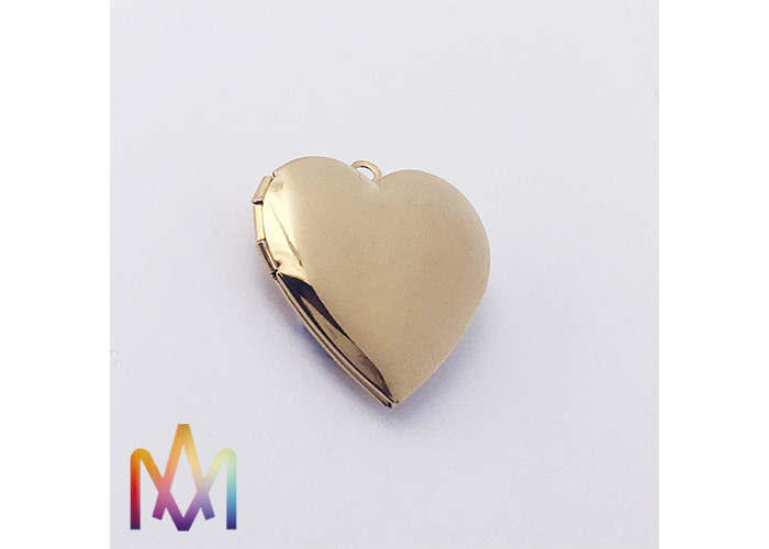 SUS304 Heart Picture Frame Charm