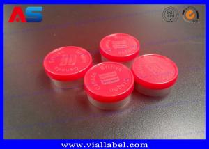 Quality 20mm Plastic Aluminum Flip Off Cap With Engraved Logo wholesale