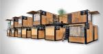 Foldable/Extendable/Detachable Commercial Street Container House Restaurant