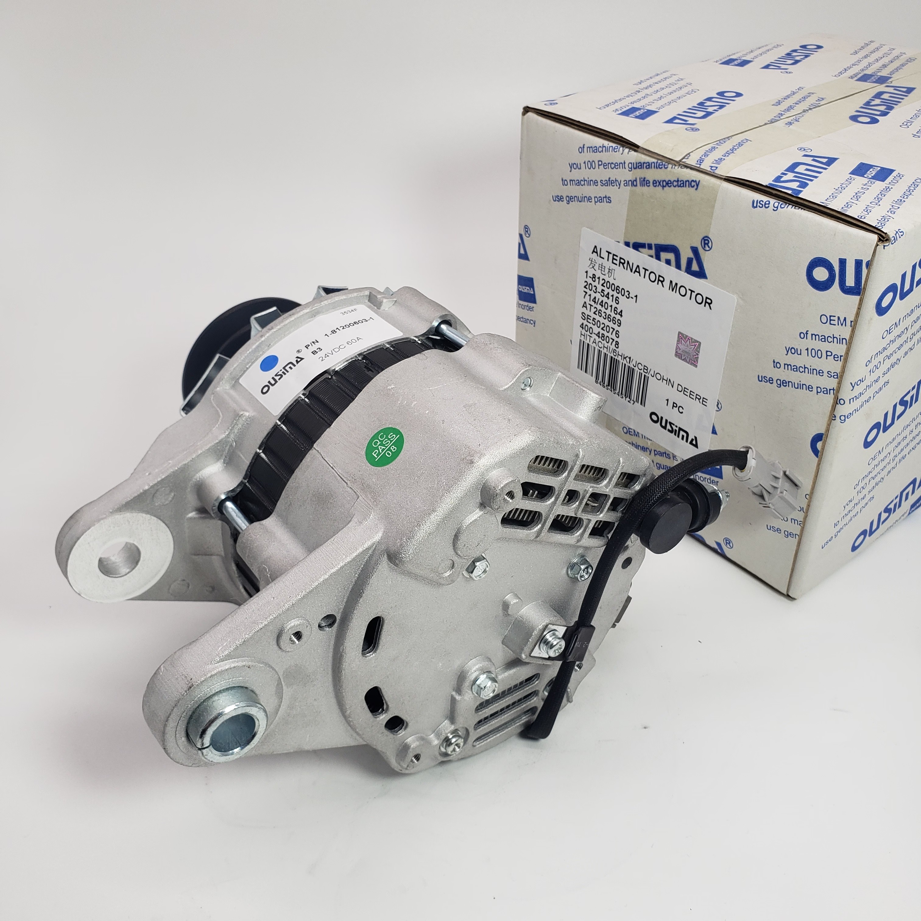 1-81200603-1 203-5416 Alternator Assembly 714/40164 AT263669 SE502076 400-48078 For HITACHI 6hk1 JCB JOHN DEERE