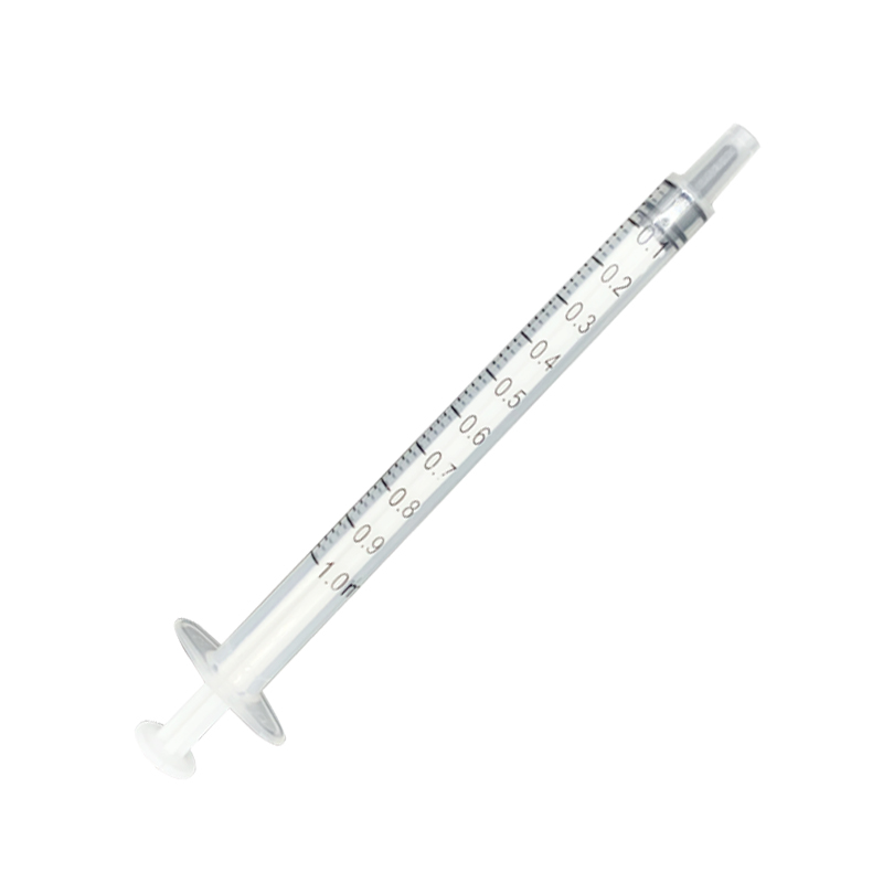 Needleless Luer Slip Syringe 1ml Syringe No Needle Medical Disposable