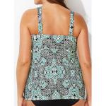High Quality Plus Size Printed Swimwear Women Beachwear 2 Piece Swimsuit