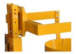DTF350A Manual Hydraulic Drum Dumper Load Capacity 350Kg