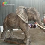 Animatronic Animal Replicas Animatronic Elephant For Theme Park Decoration