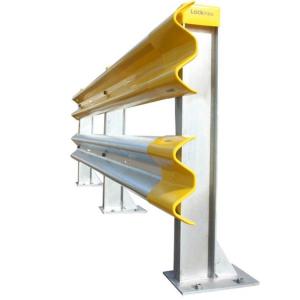 Quality Anti-Corrosion Straight Barrier Zinc Coating Highway Guardrail for Speed Traffic Safety wholesale